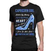 Capricorn Girl Hated By Many Loved By Plenty Classic T-shirt | Artistshot