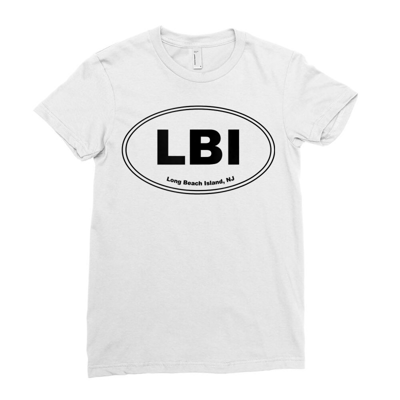 Lbi, Long Beach Island, New Jersey, The Shore Tank Top Ladies Fitted T-Shirt by caroldian | Artistshot