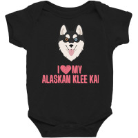 Alaskan Klee Kai T  Shirt Alaskan Klee Kai Design T  Shirt Baby Bodysuit | Artistshot