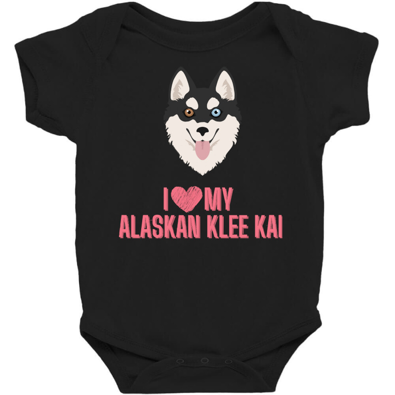 Alaskan Klee Kai T  Shirt Alaskan Klee Kai Design T  Shirt Baby Bodysuit | Artistshot