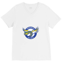 Parramatta Eels Canterbury V-neck Tee | Artistshot