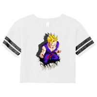 Dragon Ballz Gohan Scorecard Crop Tee | Artistshot