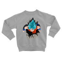 Dragon Ballz Saiyan Blue Toddler Sweatshirt | Artistshot