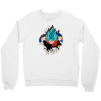 Dragon Ballz Saiyan Blue Crewneck Sweatshirt | Artistshot