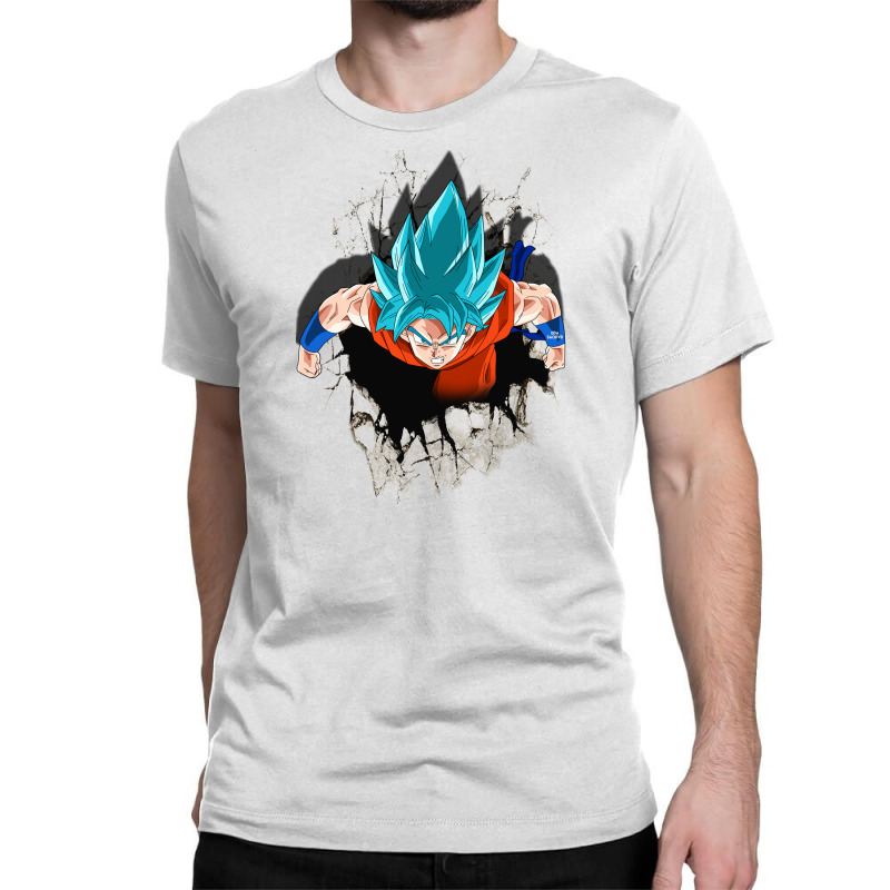 Dragon Ballz Saiyan Blue Classic T-shirt by kumalasiwi | Artistshot