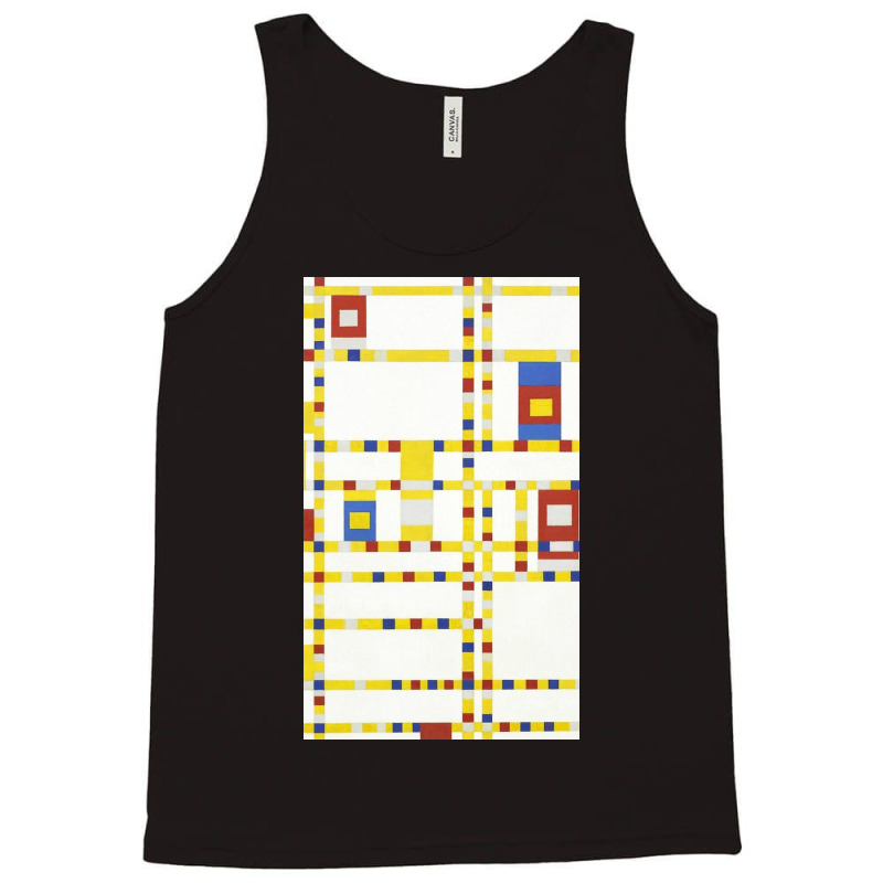 Piet Mondrian Broadway Boogie Woogie Tank Top by Dehartui | Artistshot