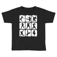 Break Dancing Moves Dancers Hip Hop Street Dance T Shirt Toddler T-shirt | Artistshot