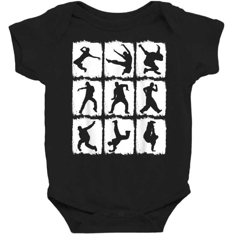 Break Dancing Moves Dancers Hip Hop Street Dance T Shirt Baby Bodysuit by haocovaccaj | Artistshot