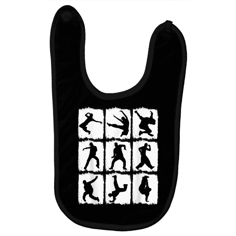 Break Dancing Moves Dancers Hip Hop Street Dance T Shirt Baby Bibs by haocovaccaj | Artistshot