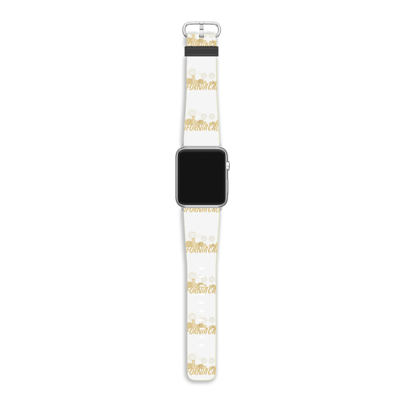 California Skyline, 555 California Street T Shirt Apple Watch Band | Artistshot