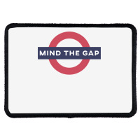 Mind The Gap Sweatshirt Rectangle Patch | Artistshot