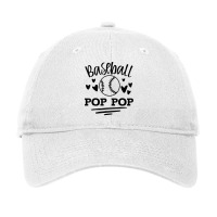 Cute Pop Pop Baseball Pop Pop T Shirt Adjustable Cap | Artistshot