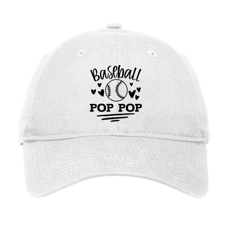 Cute Pop Pop Baseball Pop Pop T Shirt Adjustable Cap | Artistshot