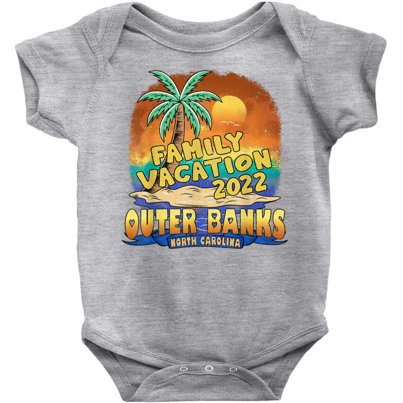 Outer Banks North Carolina  Family Vacation 2022 Souvenir T Shirt Baby Bodysuit by nayarilorenzi | Artistshot