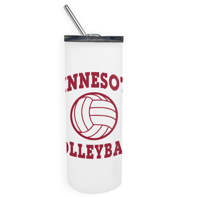 Minnesota Volleyball Classic Pullover Hoodie Skinny Tumbler | Artistshot