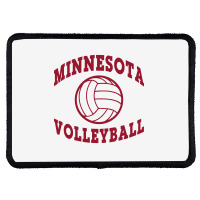 Minnesota Volleyball Classic Pullover Hoodie Rectangle Patch | Artistshot