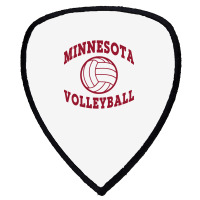 Minnesota Volleyball Classic Pullover Hoodie Shield S Patch | Artistshot