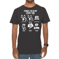 Things I Do In My Spare Time, Horologist Watch Collector T Shirt Vintage T-shirt | Artistshot