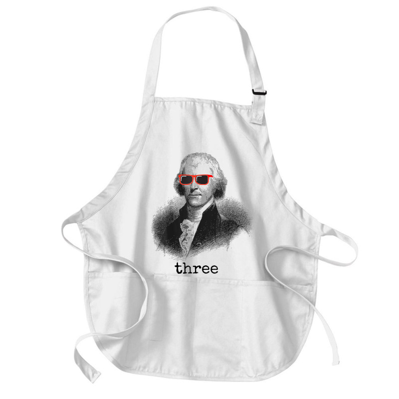 Thomas Jefferson Founding Father T Shirt Medium-length Apron | Artistshot