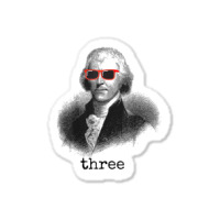 Thomas Jefferson Founding Father T Shirt Sticker | Artistshot