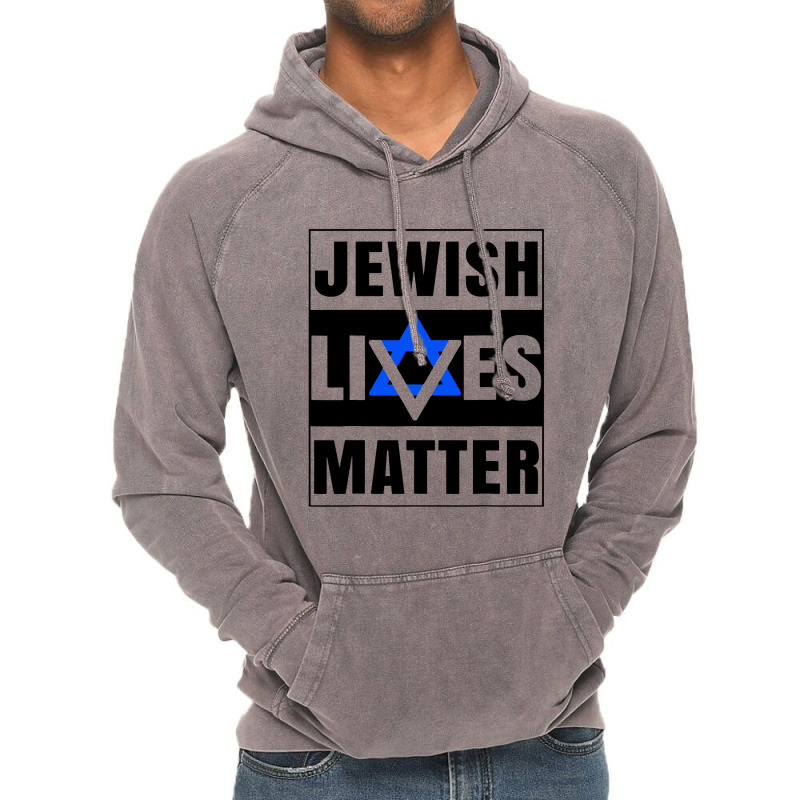 Jewish Lives Matter Shirt David Star Retro Jewish Holiday Vintage Hoodie | Artistshot