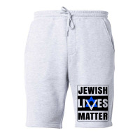 Jewish Lives Matter Shirt David Star Retro Jewish Holiday Fleece Short | Artistshot