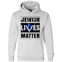 Jewish Lives Matter Shirt David Star Retro Jewish Holiday Champion Hoodie | Artistshot