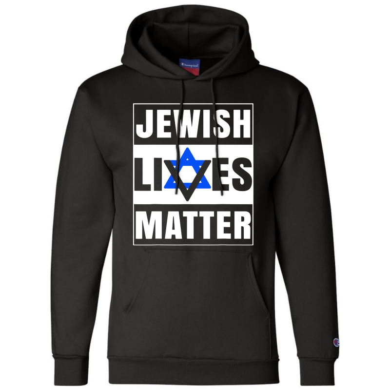 Jewish Lives Matter Shirt David Star Retro Jewish Holiday Champion Hoodie | Artistshot