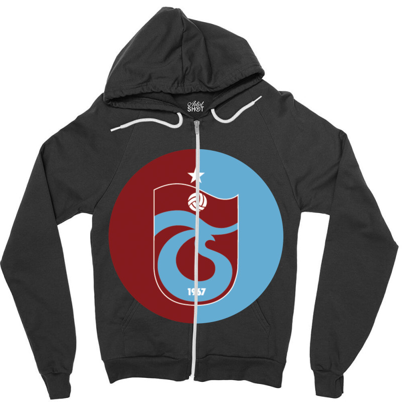 Trabzonspor Merch Zipper Hoodie | Artistshot