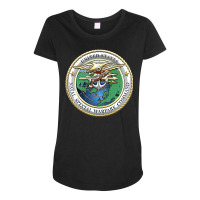 Us Naval Special Warfare Command Nswc Military Veteran T Shirt Maternity Scoop Neck T-shirt | Artistshot