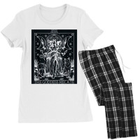 Hecate Tarot Card Triple Moon Goddess Witch Wiccan Pagan Women's Pajamas Set | Artistshot