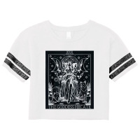 Hecate Tarot Card Triple Moon Goddess Witch Wiccan Pagan Scorecard Crop Tee | Artistshot