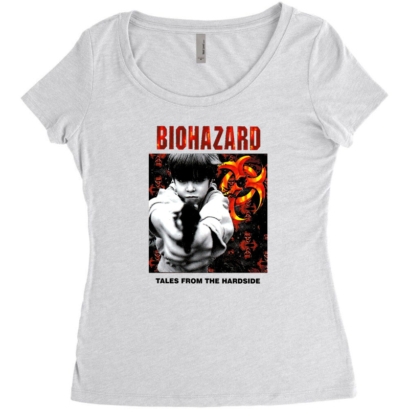 Biohazard Tales From The Hardside [tw] Women's Triblend Scoop T-shirt | Artistshot