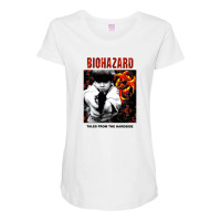 Biohazard Tales From The Hardside [tw] Maternity Scoop Neck T-shirt | Artistshot