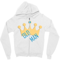 Old Man Zipper Hoodie | Artistshot