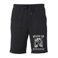 Christian Warrior Of God Fleece Short | Artistshot