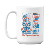 Friday 13 Tiki Bar 15 Oz Coffee Mug | Artistshot