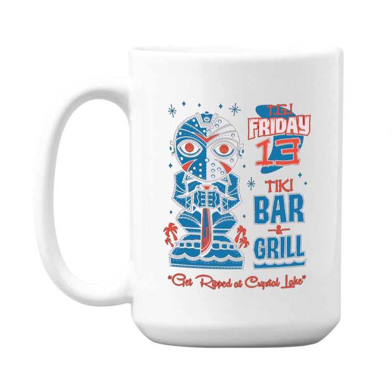 Friday 13 Tiki Bar 15 Oz Coffee Mug | Artistshot