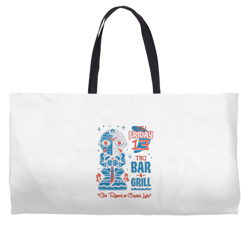 Friday 13 Tiki Bar Weekender Totes | Artistshot