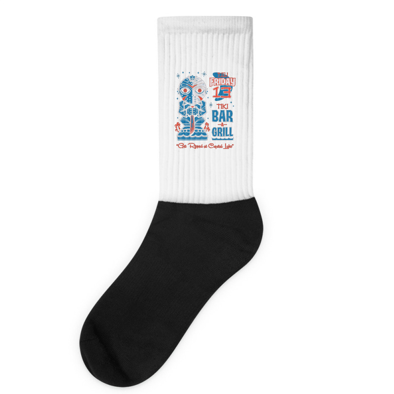 Friday 13 Tiki Bar Socks | Artistshot