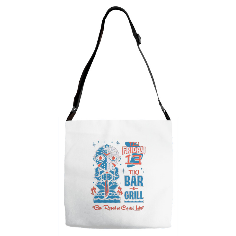 Friday 13 Tiki Bar Adjustable Strap Totes | Artistshot