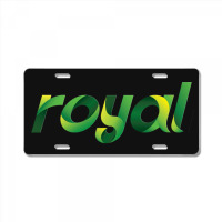 Royal License Plate | Artistshot