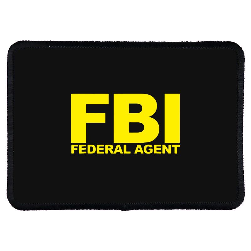 Fbi Federal Agent Rectangle Patch | Artistshot