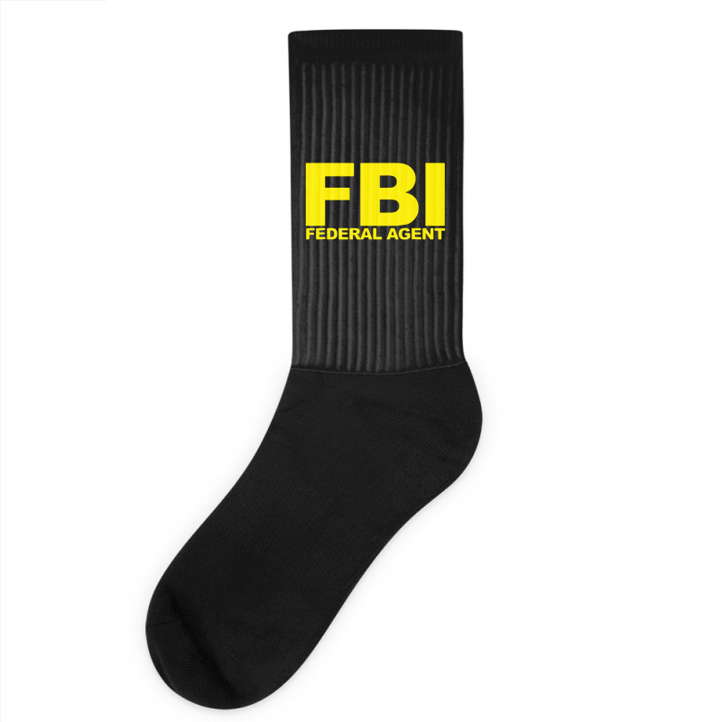 Fbi Federal Agent Socks | Artistshot