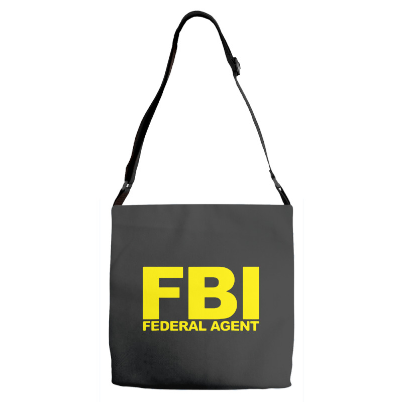 Fbi Federal Agent Adjustable Strap Totes | Artistshot