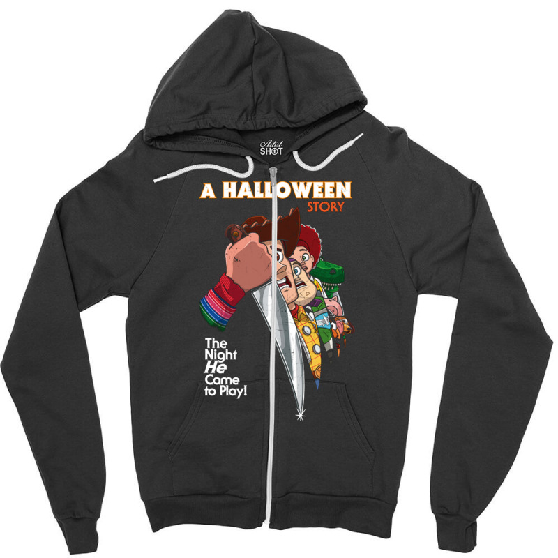 Halloween Story Zipper Hoodie | Artistshot