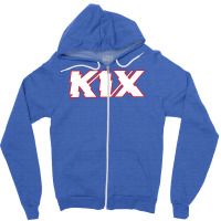 Kix Blow My Fuse Logo Zipper Hoodie | Artistshot