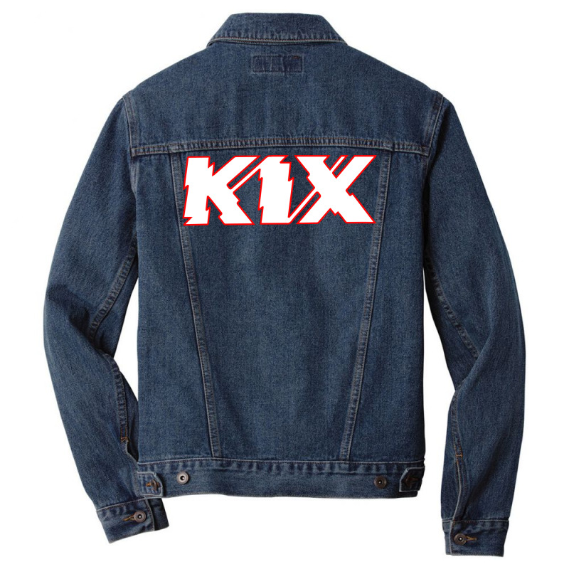 Kix Blow My Fuse Logo Men Denim Jacket | Artistshot