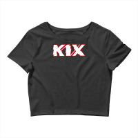 Kix Blow My Fuse Logo Crop Top | Artistshot
