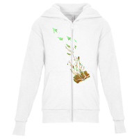 Imagination Takes Flight Youth Zipper Hoodie | Artistshot